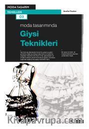 Moda Tasarımında Giysi Teknikleri