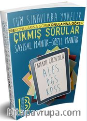 Tüm Sınavlara Yönelik Tamamı Çözümlü Sayısal Mantık - Sözel Mantık Çıkmış Sorular 