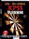 KPSS Lise Önlisans 9'lu Deneme Video Çözümlü
