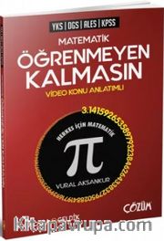 Matematik Öğrenmeyen Kalmasın Video Konu Anlatımlı