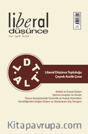 Liberal Düşünce Üç Aylık Dergi Sayı: 89 Kış 2018 