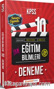  2018 KPSS Eğitim Bilimleri 10 Deneme (Tamamı Çözümlü)