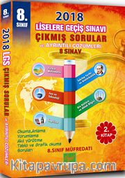 2018 LGS  Çıkmış Sorular ve Ayrıntılı Çözümleri 8 Sınav