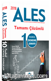 2018 ALES Tamamı Çözümlü 10 Fasikül Deneme Sınavı