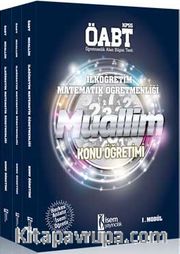 ÖABT Muallim İlköğretim Matematik  Öğretmenliği Konu Öğretimi Modüler Set 