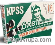 2018 KPSS ÖABT Din Kültürü ve Ahlak Bilgisi Video Ders Notları 