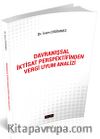 Davranışsal İktisat Perspektifinden Vergi Uyum Analizi