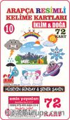 Arapça Resimli Kelime Kartları 10 / İklim - Doğa