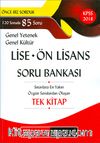 2018 KPSS Lise ve Önlisans Genel Yetenek Genel Kültür Tamamı Çözümlü Soru Bankası