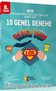 2018 8. Sınıf Fen Liseleri ve Nitelikli Okullar Sınavı İçin Tüm Dersler 10 Deneme Sınavı
