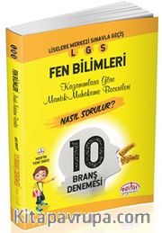 Liselere Geçiş Sınavı Mantık ve Muhakeme Soruları Nasıl Sorulur Tamamı Çözümlü Fen Bilimleri 10 Branş Denemesi