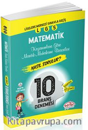 Liselere Geçiş Sınavı Mantık ve Muhakeme Soruları Nasıl Sorulur Tamamı Çözümlü Matematik  10 Branş Denemesi