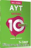 YKS 2. Oturum AYT Sayısal 10 Deneme