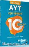 YKS 2. Oturum AYT Eşit Ağırlık 10 Deneme
