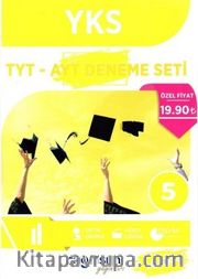 YKS 1. ve 2.Oturum TYT AYT 5 Deneme Seti Temel Kolay Seviye