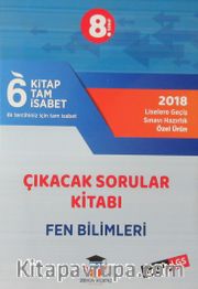 8. Sınıf LGS 6 Tam İsabet Çıkacak Sorular Kitabı Fen Bilimleri