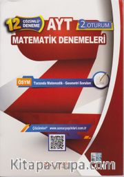 AYT Matematik Çözümlü 12 Deneme 2. Oturum