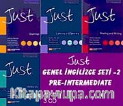Just Genel İngilizce Seti 2 Pre-Intermediate (4 Kitap+ 3 CD)