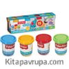 Fisher Pirice 4'lü Oyun Hamuru 224 gr (03236)