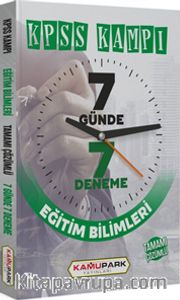 KPSS Kampı Eğitim Bilimleri 7 Günde 7 Deneme