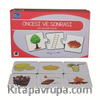 Öncesi ve Sonrası 3-5 Yaş Öğretici Puzzle