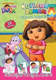 Kutlama Zamanı Boyama ve Faaliyet Kitabı / Kaşif Dora