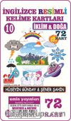İngilizce Resimli Kelime Kartları 10 / İklim ve Doğa