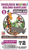 İngilizce Resimli Kelime Kartları 1 / Hayvanlar Alemi