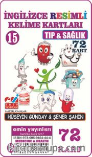 İngilizce Resimli Kelime Kartları 15 / Tıp ve Sağlık