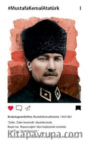 Atatürk Kalpaklı - Bookstagram Defter