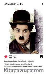 Charlie Chaplin - Bookstagram Defter