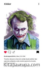 Joker - Bookstagram Defter