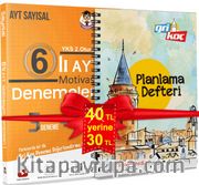 6’lı AYT Motivasyon Denemeleri I - Sayısal + Gri Koç Planlama Defteri