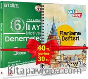 6’lı AYT Motivasyon Denemeleri I - Sözel + Gri Koç Planlama Defteri
