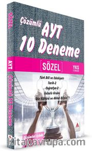 AYT Sözel Çözümlü 10 Deneme