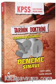 KPSS Tarihin Doktrini Tamamı Çözümlü 30 Deneme Sınavı