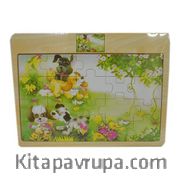 Ahşap Puzzle Köpekcikler (181032)