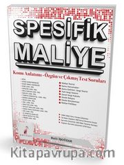 Spesifik Maliye Konu Anlatımı Özgün ve Çıkmış Test Soruları