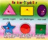 Ahşap Puzzle Renkler ve Şekiller (565408)