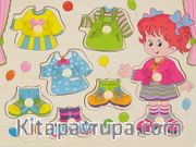 Ahşap Puzzle Giysiler - Kız (007508)