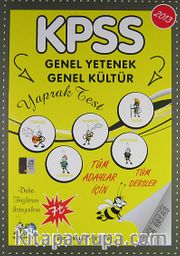 2013 KPSS Genel Yetenek-Genel Kültür Yaprak Test / Tüm Adaylar İçin-Tüm Dersler