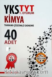 YKS TYT 1. Oturum Kimya Tamamı Çözümlü 40 Deneme