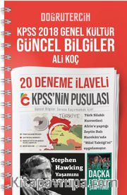 2018 KPSS'nin Pusulası Genel Kültür Güncel Bilgiler 
