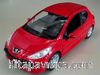 1/24 Peugeot 207 (124922) (Kırmızı)