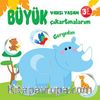 Büyük Vahşi Yaşam Çıkartmalarım / Gergedan