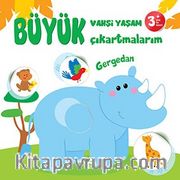 Büyük Vahşi Yaşam Çıkartmalarım / Gergedan