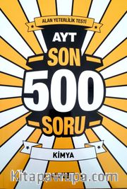 AYT Son 500 Soru Kimya
