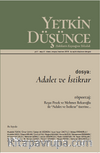 Yetkin Düşünce Nisan-Mayıs-Haziran Sayı:2 2018