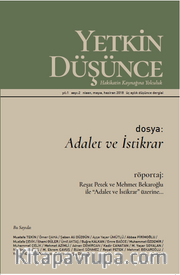 Yetkin Düşünce Nisan-Mayıs-Haziran Sayı:2 2018