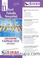 11. Sınıf Felsefe Sosyoloji Çek Kopar Yaprak Test (32 Adet)